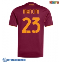 Fotballdrakt Herre AS Roma Gianluca Mancini #23 Hjemmedrakt 2025-26 Kortermet